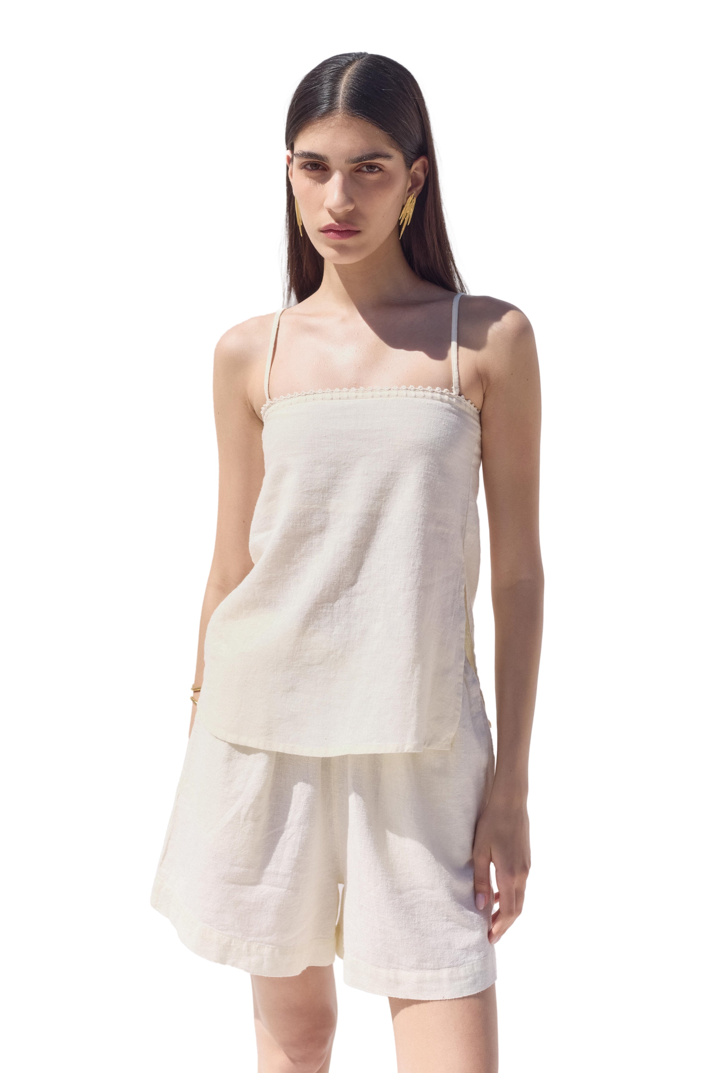 Bali Escape Bandeau Top Cover-Up-Cream