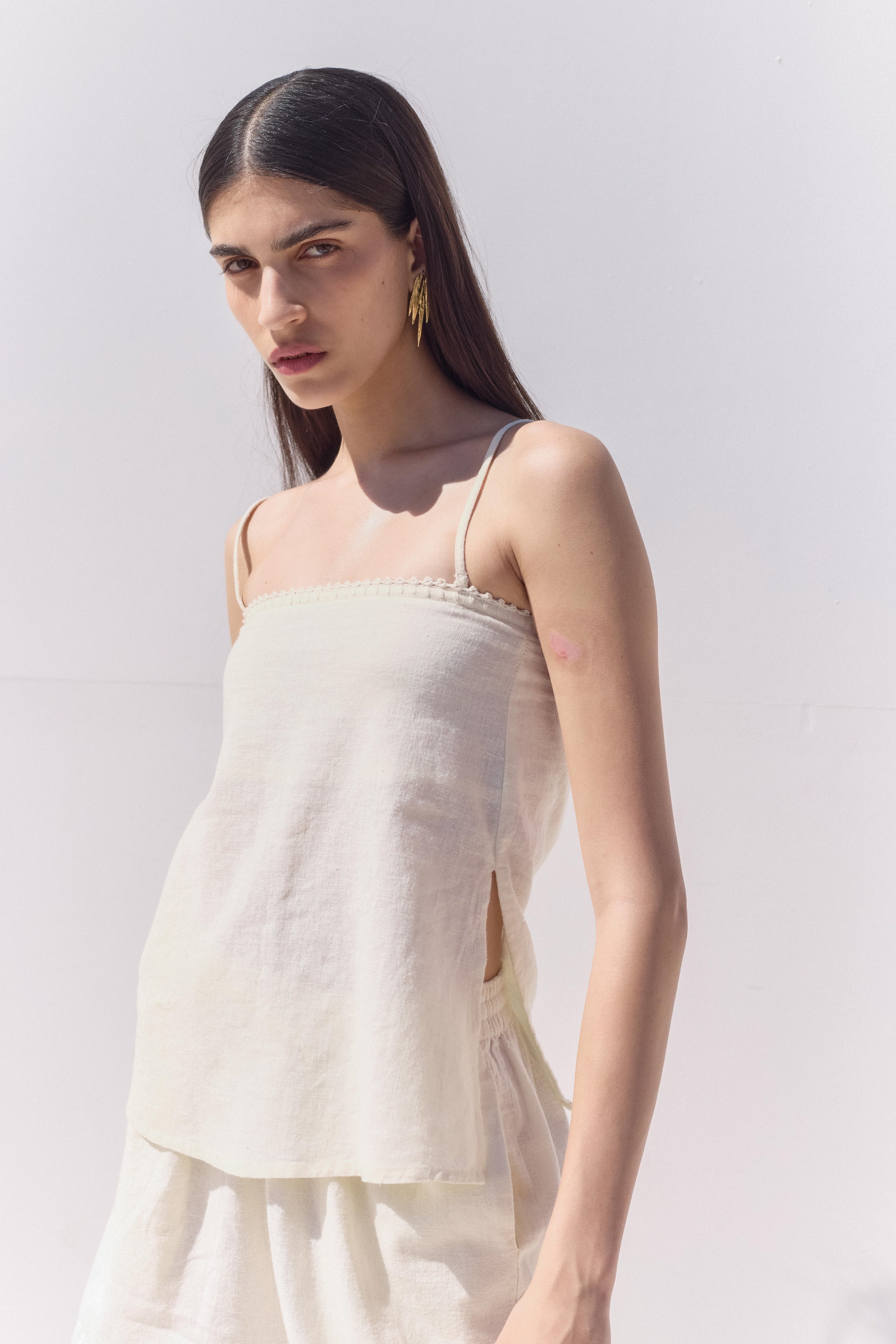 Bali Escape Bandeau Top Cover-Up-Cream