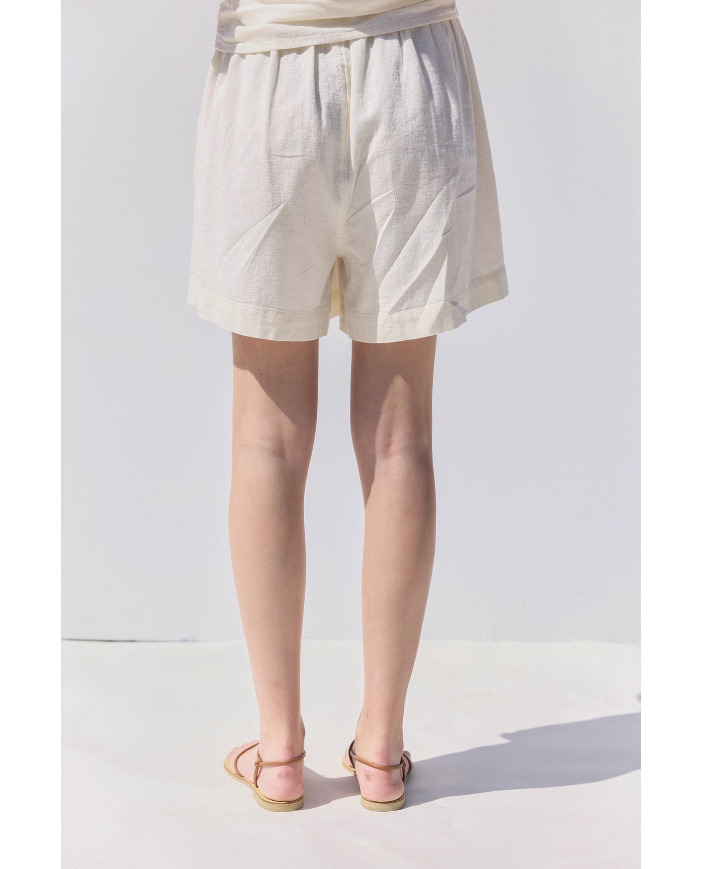 Terra Bermuda Short Cover-Up  | Cream