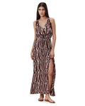 Solena Crêpe Beach Dress Cover-Up
