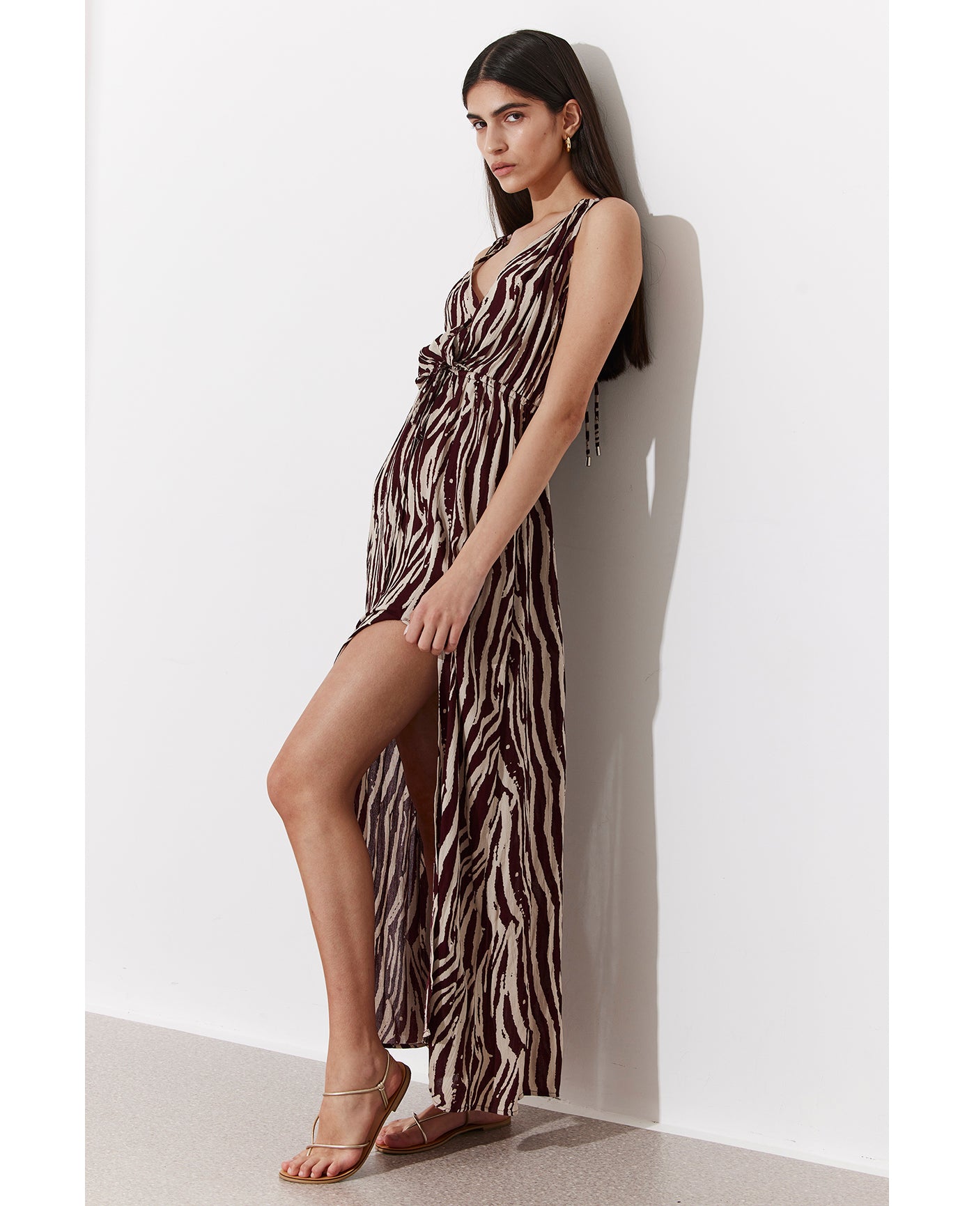 Solena Crêpe Beach Dress Cover-Up | Solena Safari