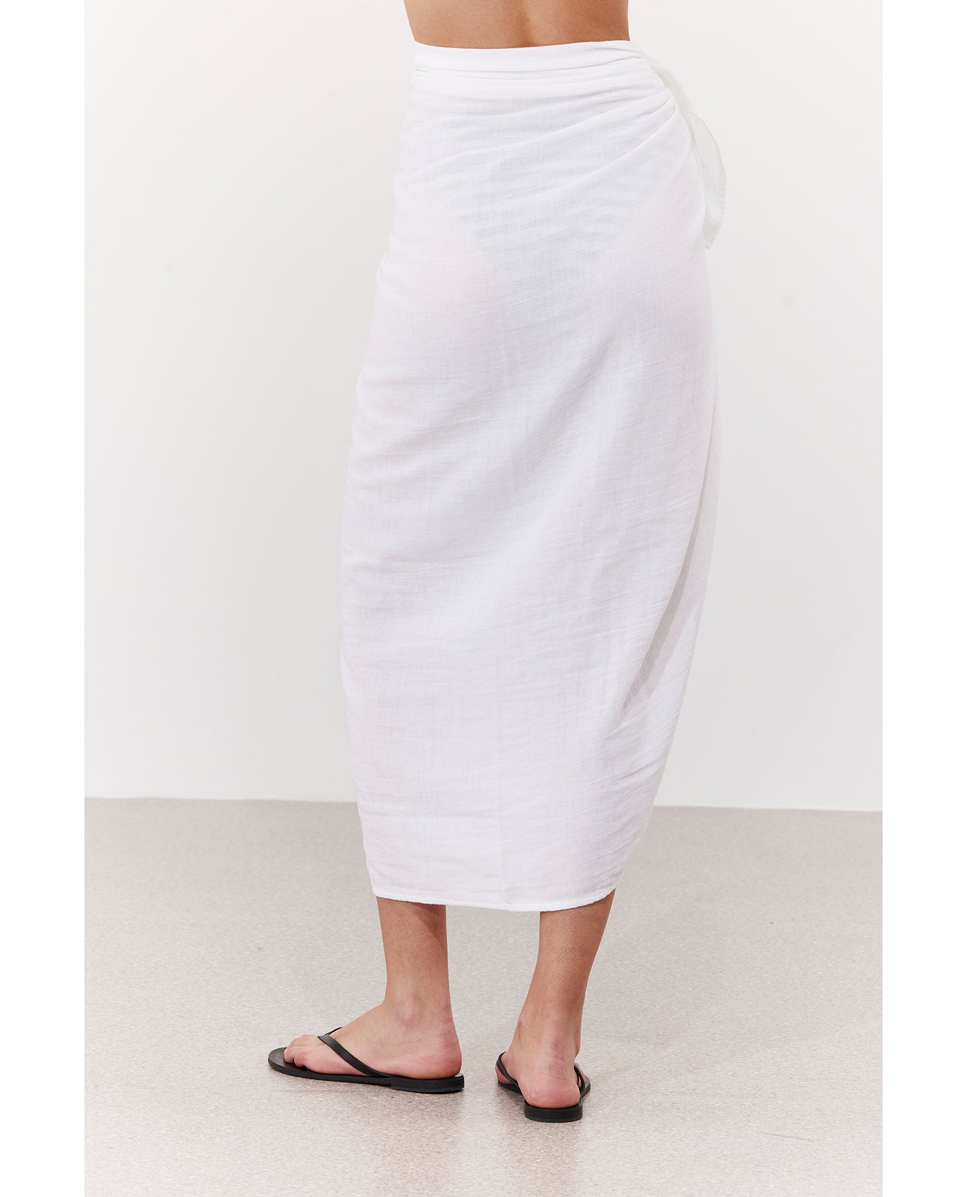 Resort Pareo Cover-Up-White