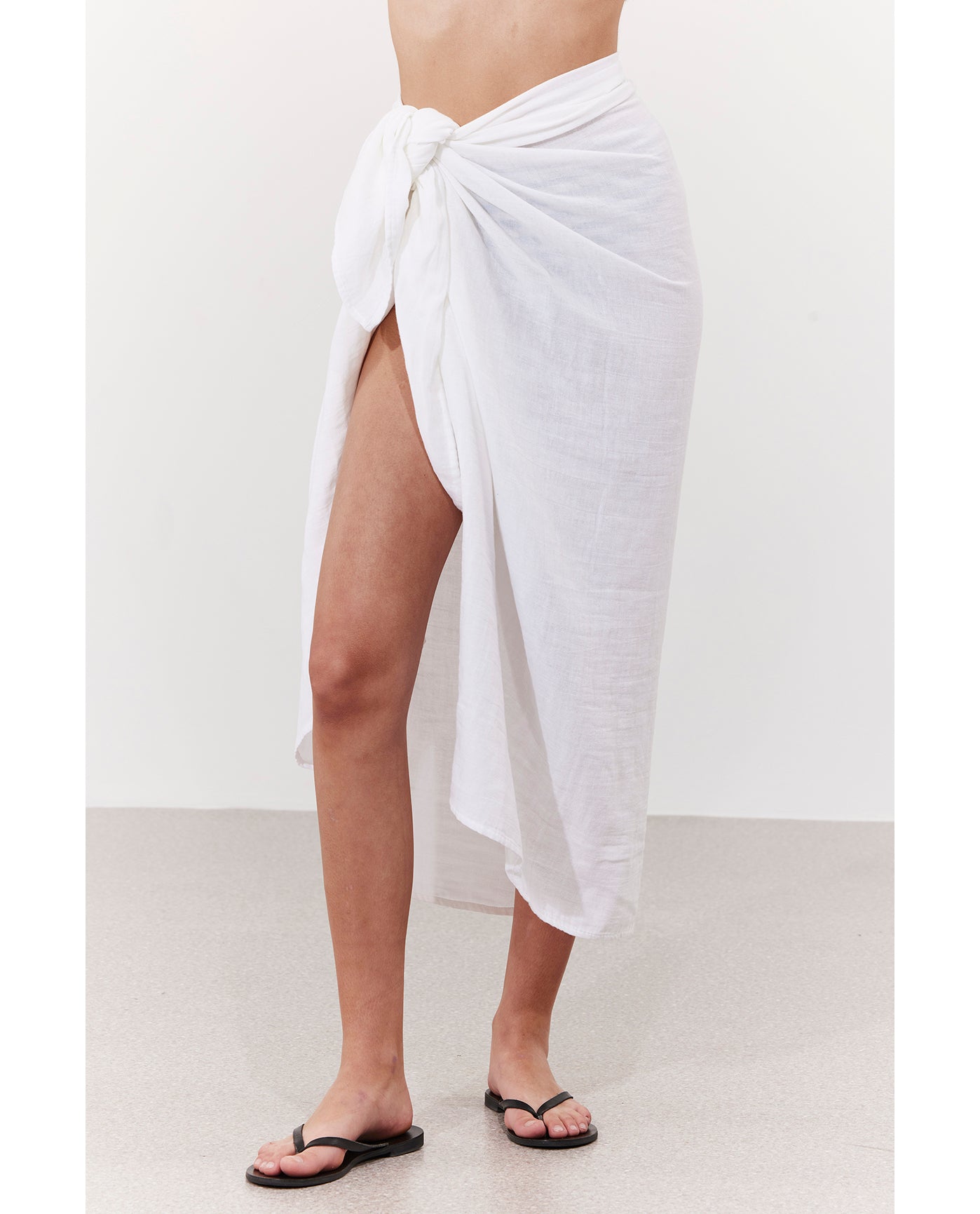 Resort Pareo Cover-Up-White