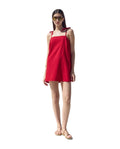 Terra Square Neck Mini Dress Cover-Up