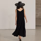 Back View Of Gottex Beach Life Maxi Cover Up Dress | GOTTEX BEACH LIFE BLACK