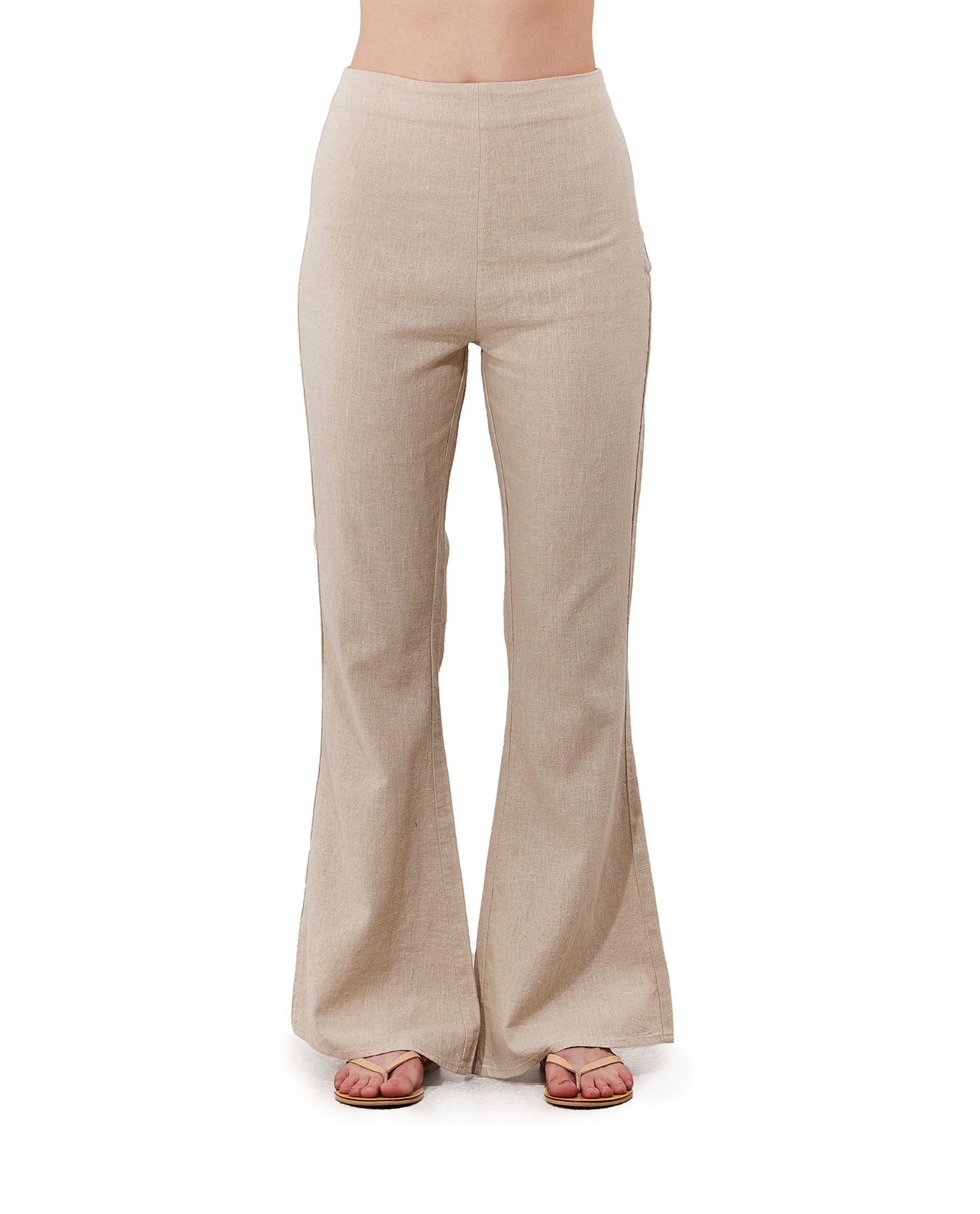 Terra High Waist Beach Pant Cover-Up | Natural
