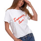 Beach Life Airport Cotton Graphic T-Shirt