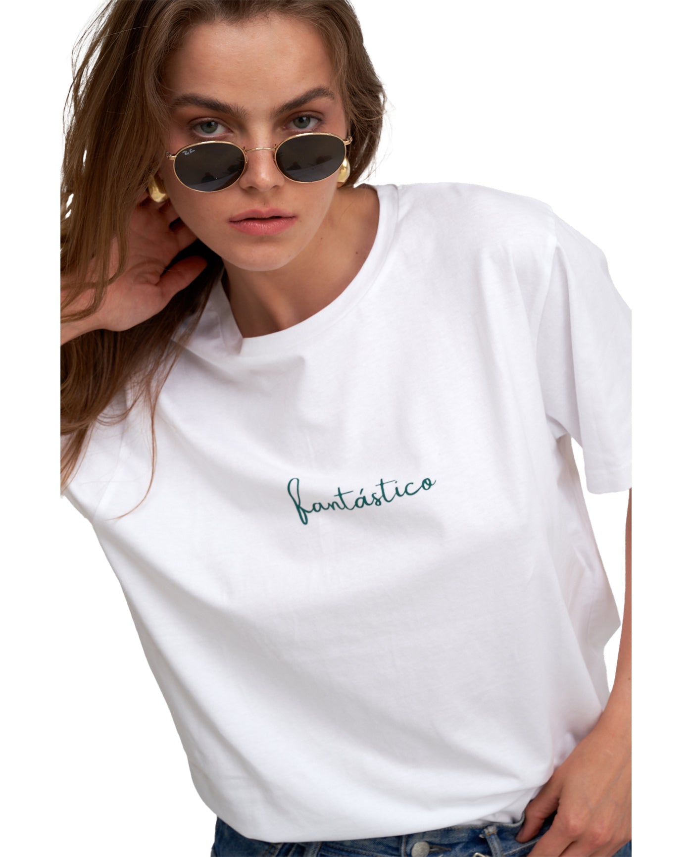Beach Life Airport Cotton Graphic T-Shirt