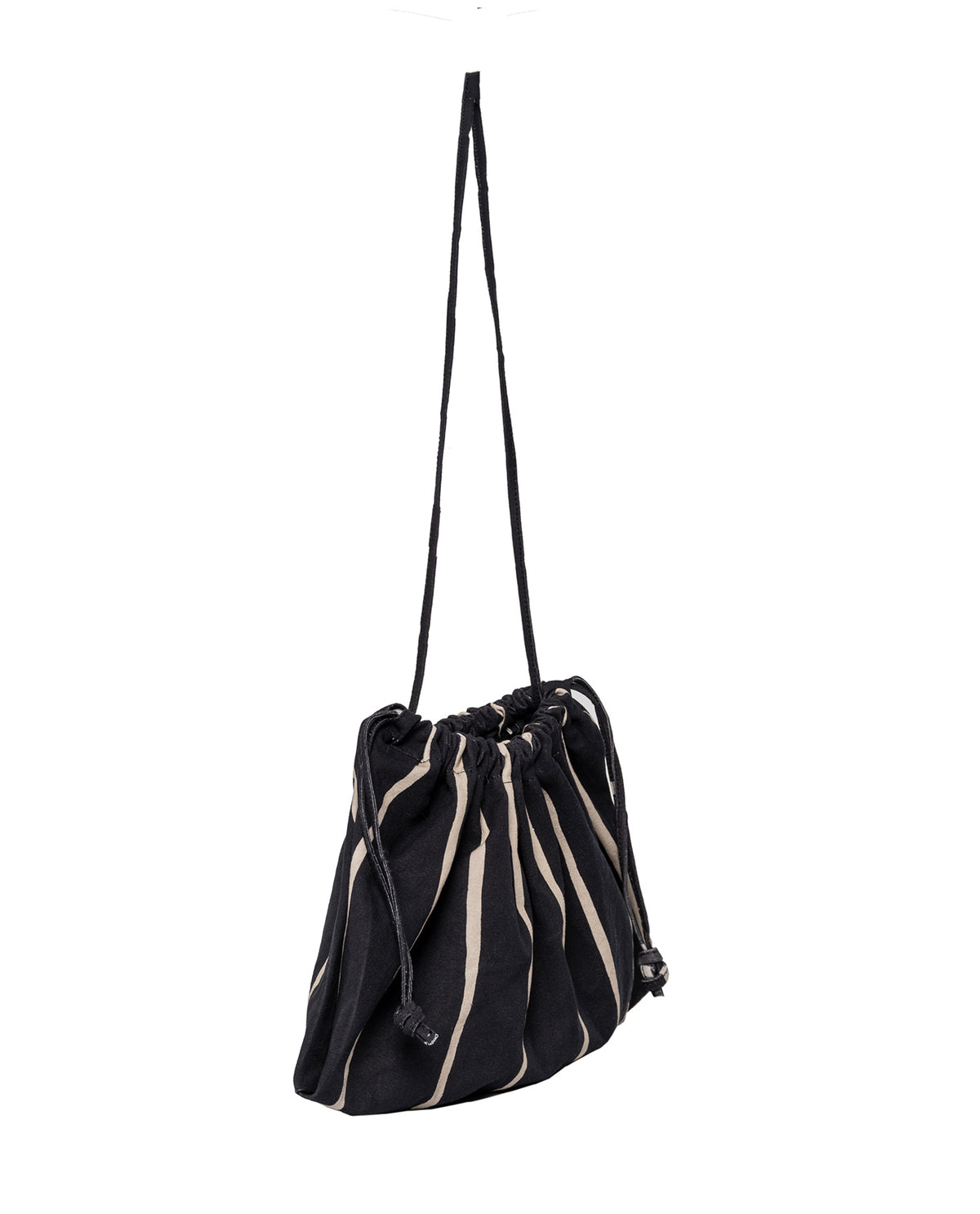 Gottex Accessories Resort Large Drawstring Beach Bag-Black-Sand 