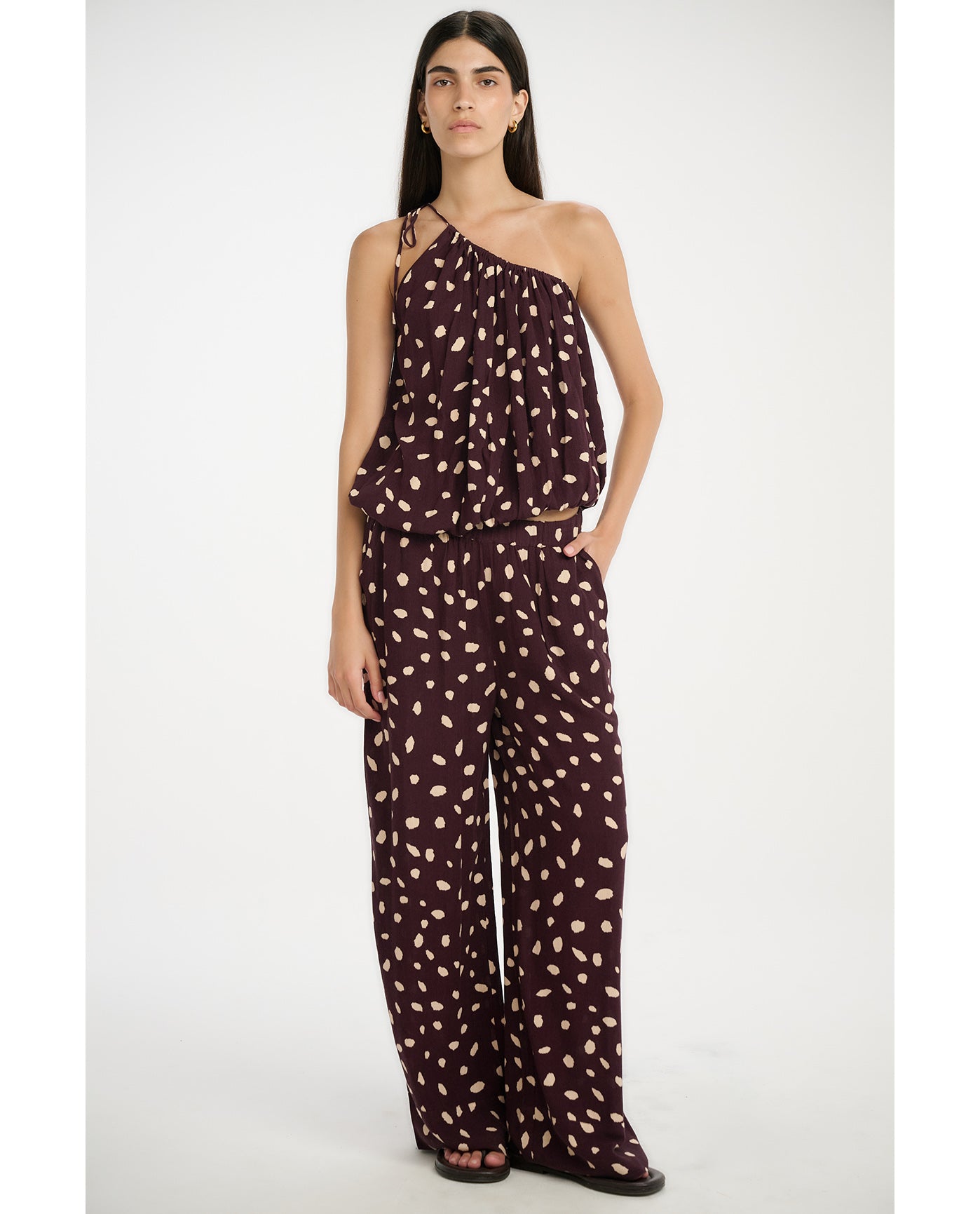Resort Pebble Beach Pants Cover-Up-Brown