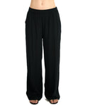 Resort Beach Pants Cover-Up-Black
