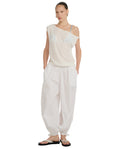 Resort Frank Balloon Pants-White