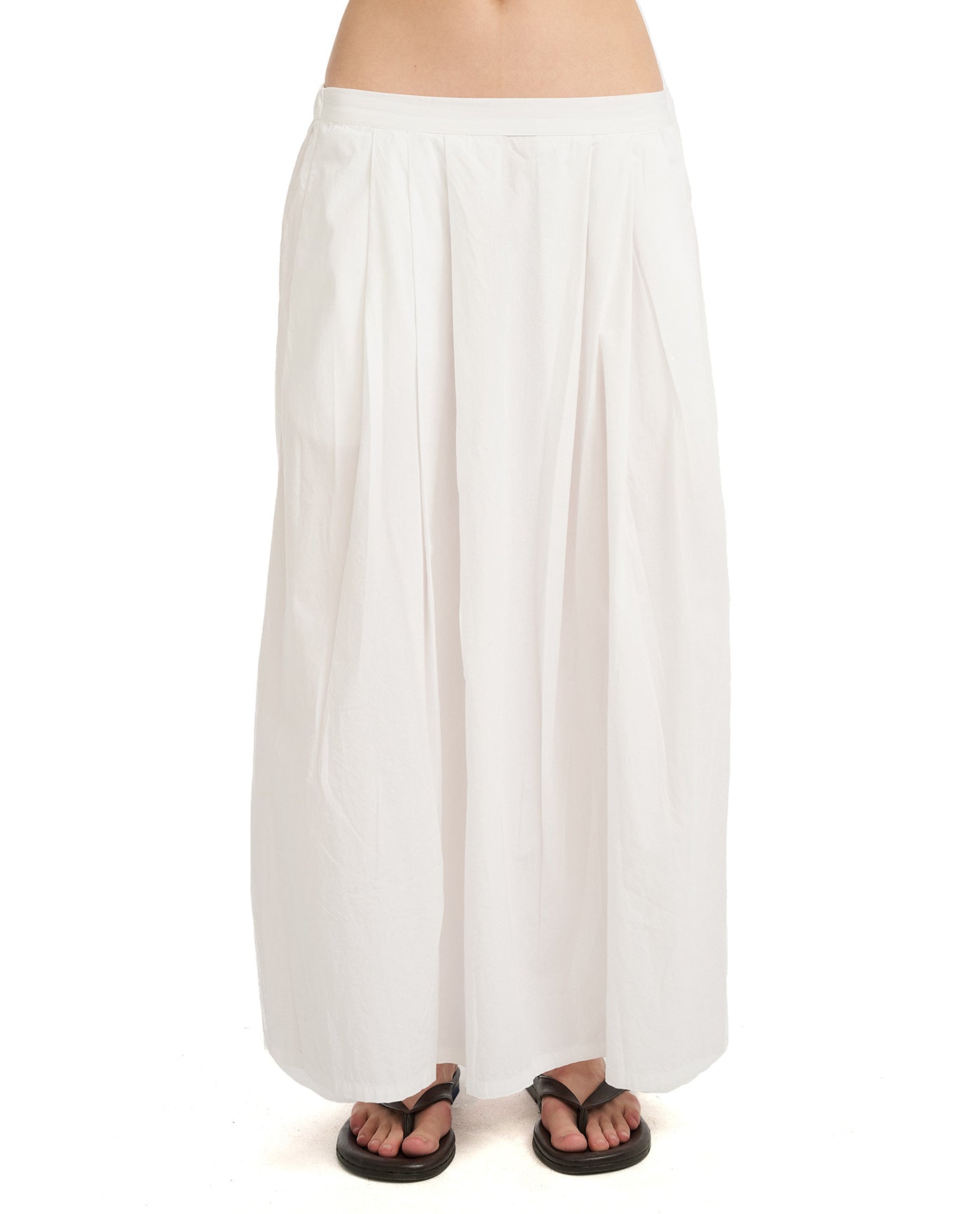Resort Frank A-Line Skirt Cover-Up-White
