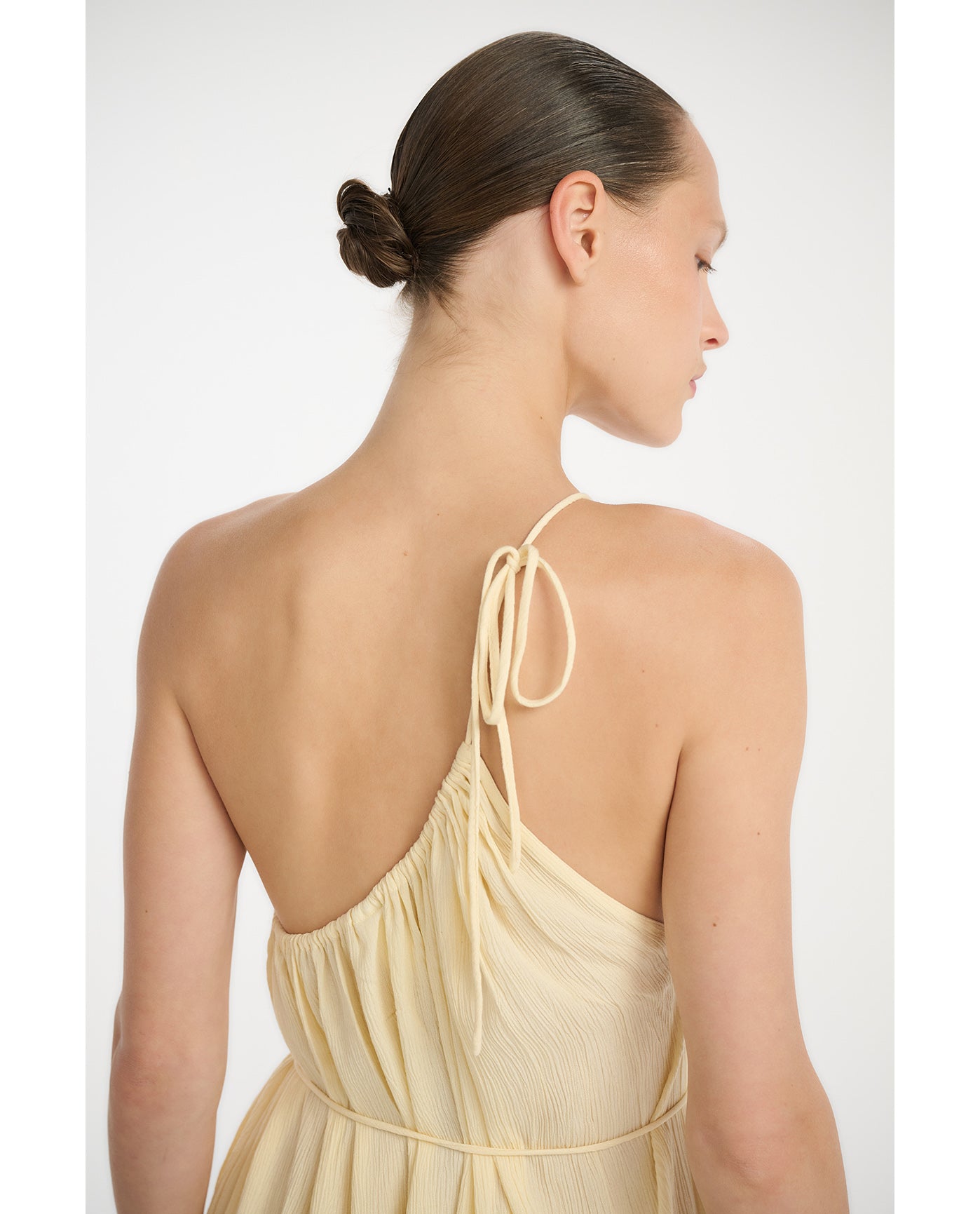 Gottex Beach LifeResort One Shoulder Maxi Dress Cover-Up-Light YellowCover Ups