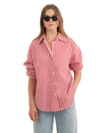 Oversized Cotton Button-Down Shirt
