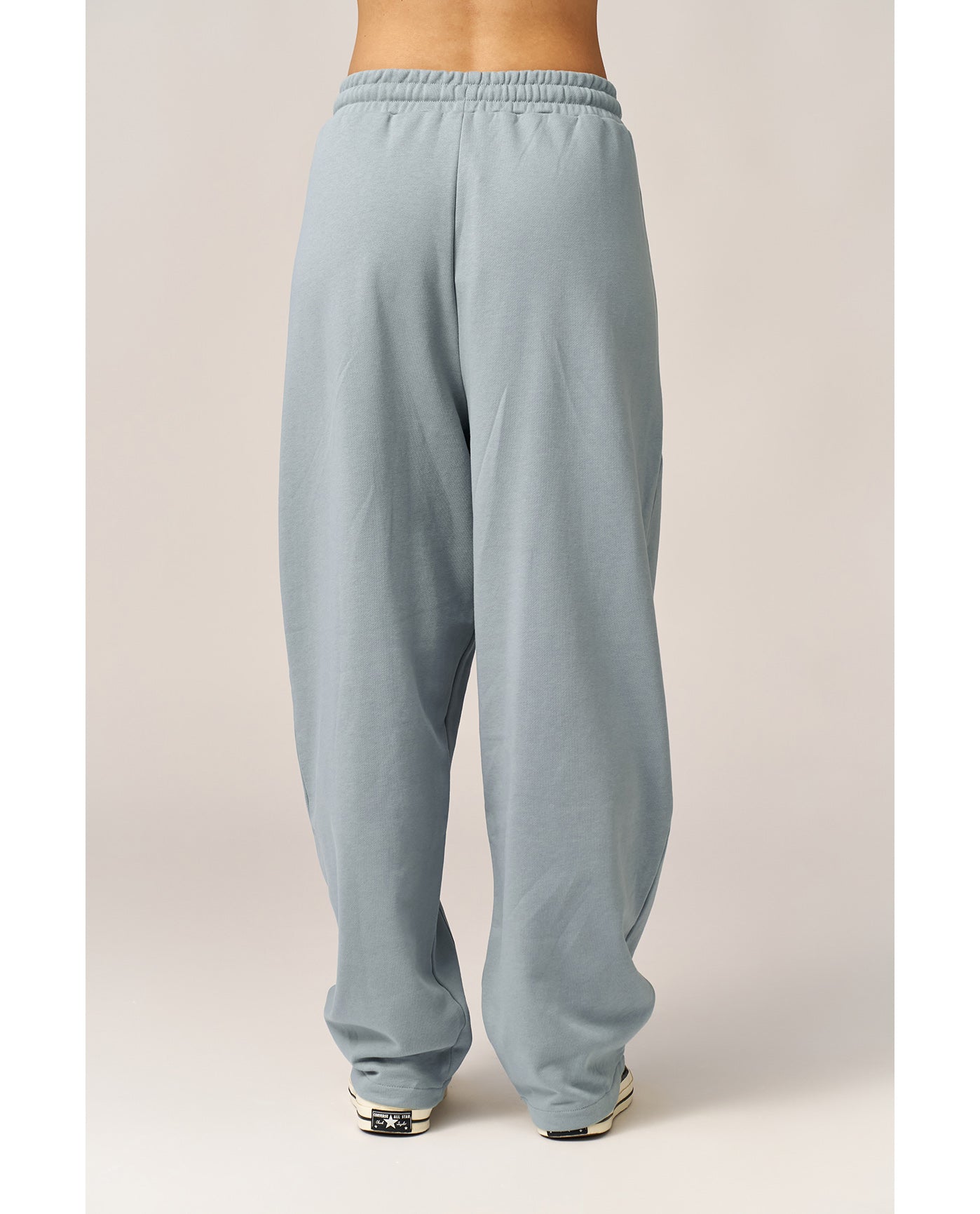 Cozy Coast Airport Princess Seam Sweatpants-Light blue