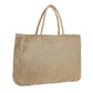 Front View Of Gottex Large Jute Bag | GOTTEX NATURAL JUTE