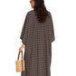 Back View Of Gottex Beach Life Midi Cover Up Kimono | GOTTEX BEACH LIFE MIKA BLACK