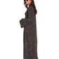 Alternate Side View Of Gottex Beach Life Maxi Cover Up Kimono | GOTTEX BEACH LIFE ISSEY BLACK