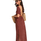 Side View Of Gottex Beach Life Open Back Cover Up Kaftan | GOTTEX BEACH LIFE TALYA MULTI