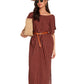 Alternate Front View Of Gottex Beach Life Open Back Cover Up Kaftan | GOTTEX BEACH LIFE TALYA MULTI