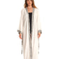 Front View Of Gottex Beach Life Midi Cover Up Kimono | GOTTEX BEACH LIFE LEE CREAM