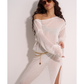 Classic Fishnet Long Sleeve Beach Dress