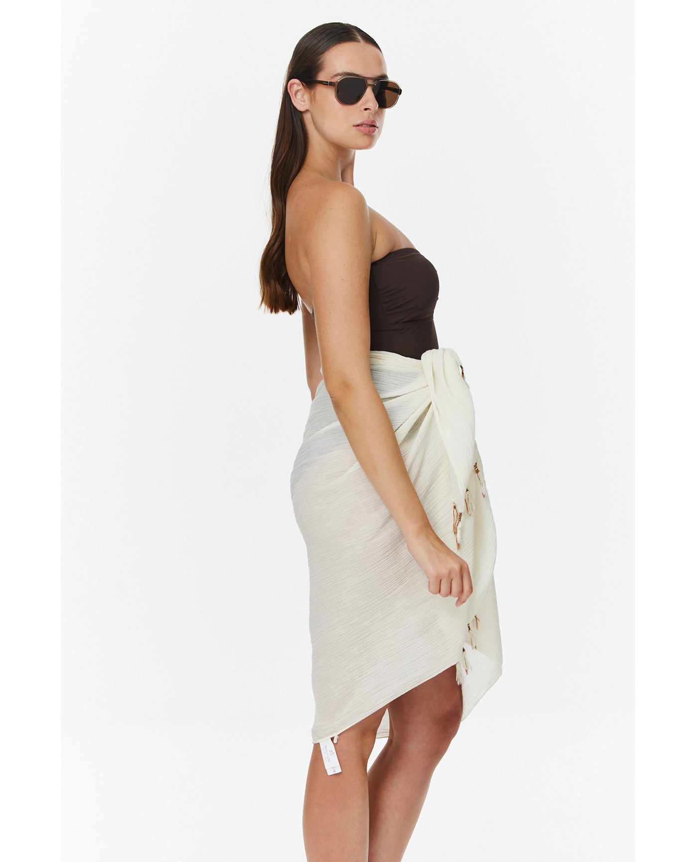 Oria Pareo Cover-Up | Cream
