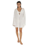 Mist & Sand Mini Dress Cover-Up
