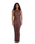 Wild Mesh Sleeveless Dress Cover-Up