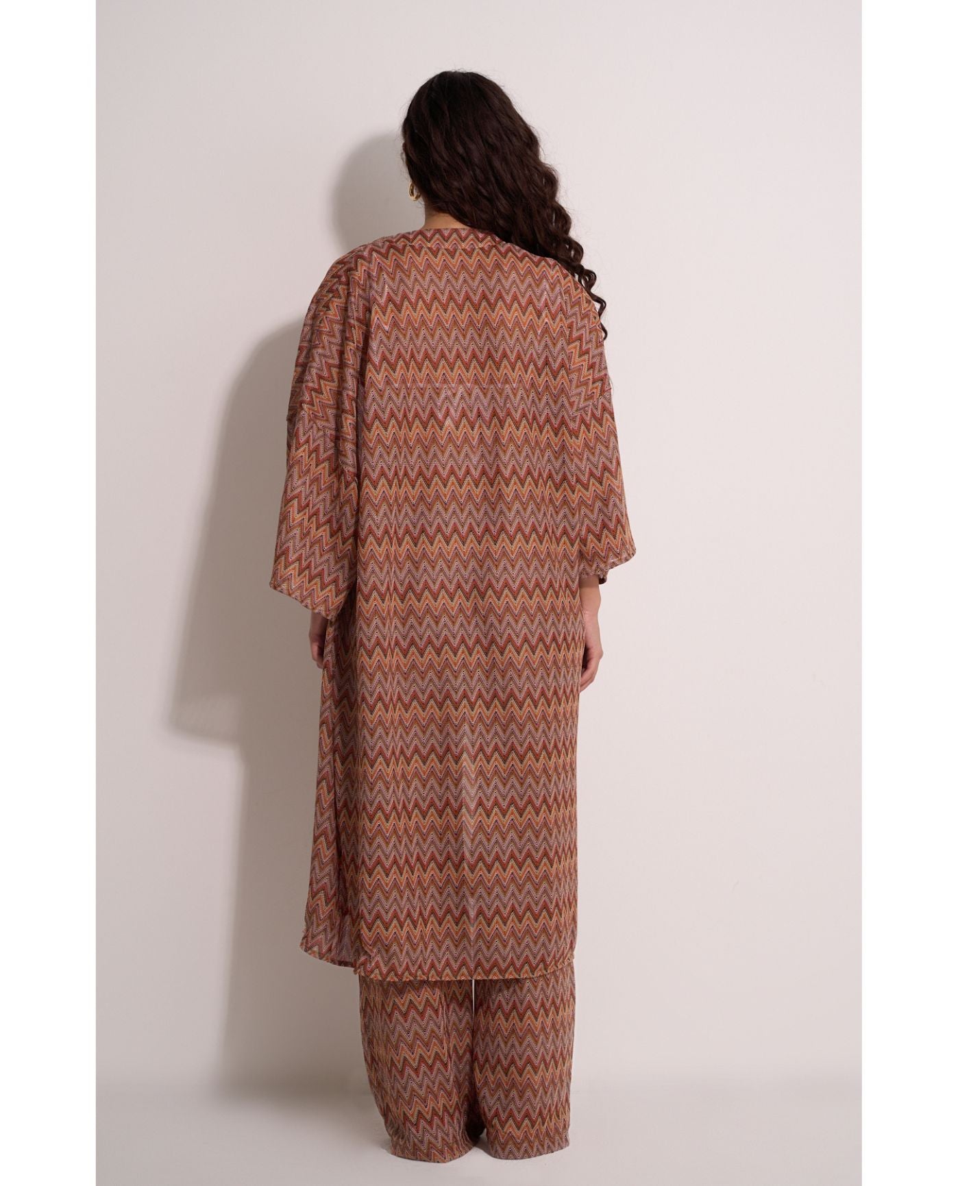 Desert Mirage Beach Robe Cover-Up | Desert-Brown