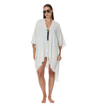 Solena Crêpe Open Tie Top Cover-Up