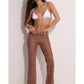 Desert Mirage High Waist Flare Beach Pants | Desert-Brown