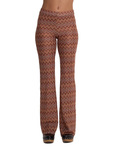Desert Mirage High Waist Flare Beach Pants