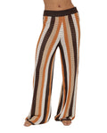 Naomi Crochet Beach Pants Cover-Up-Multi