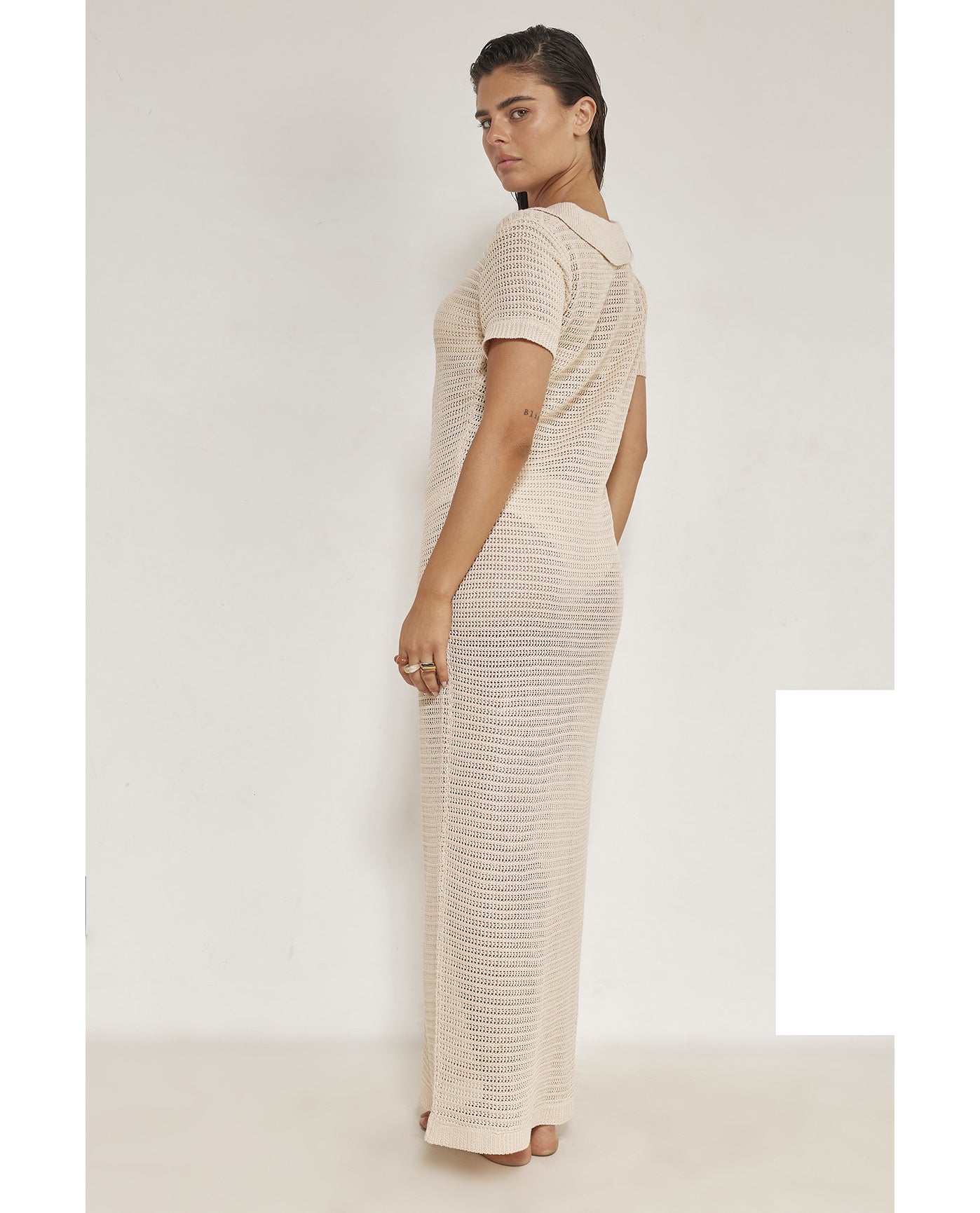 Davi Maxi Dress Cover-Up-Cream