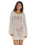 Vivi Mini Dress Cover-Up-white
