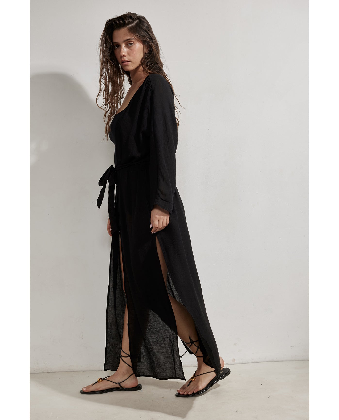 Dreamer Robe Cover-Up-Black