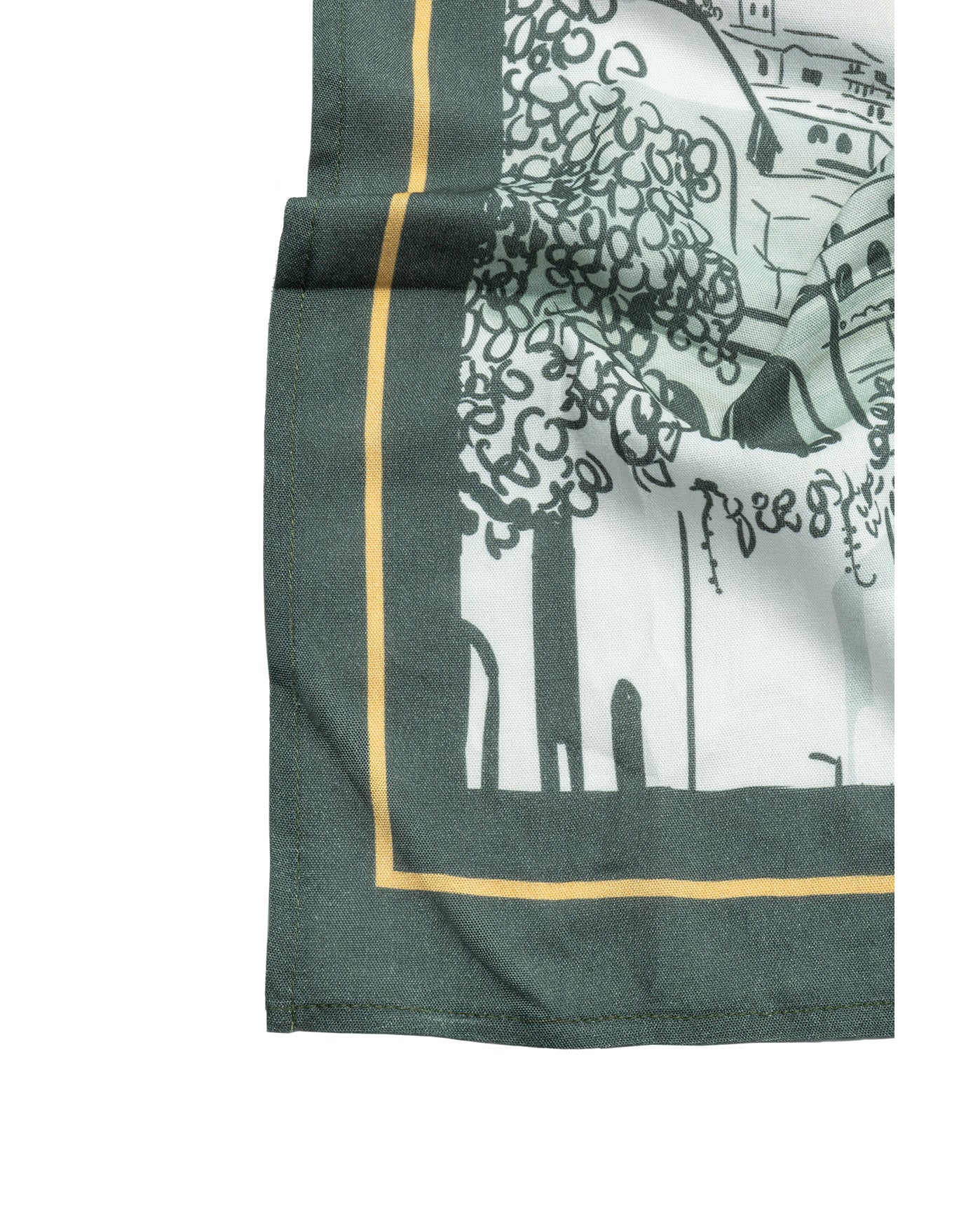Baobab Large Bandana  -Green multi