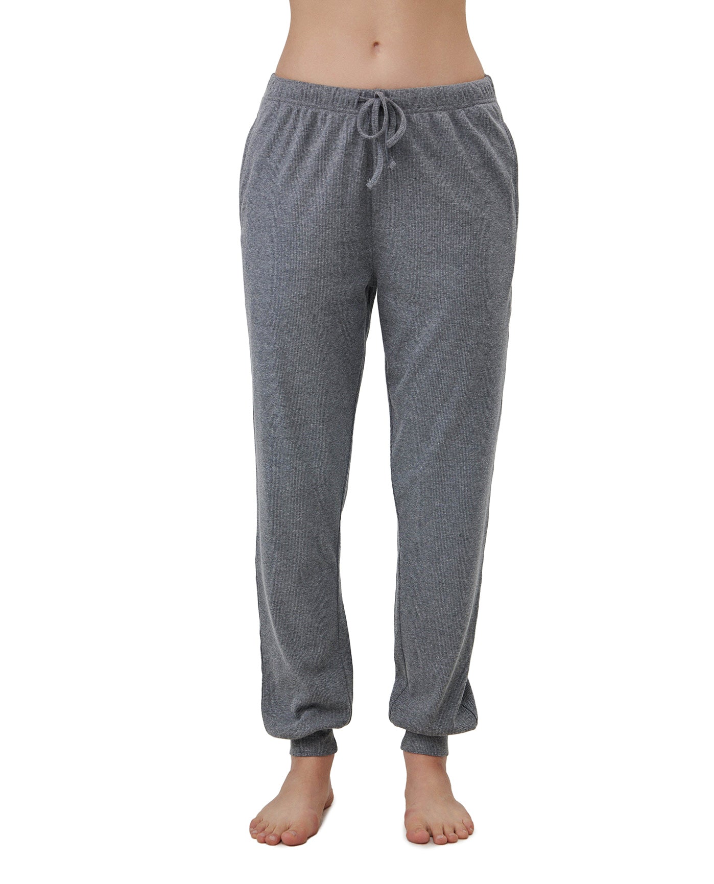 Sandy Days Loungewear Jogger Bottoms -Grey
