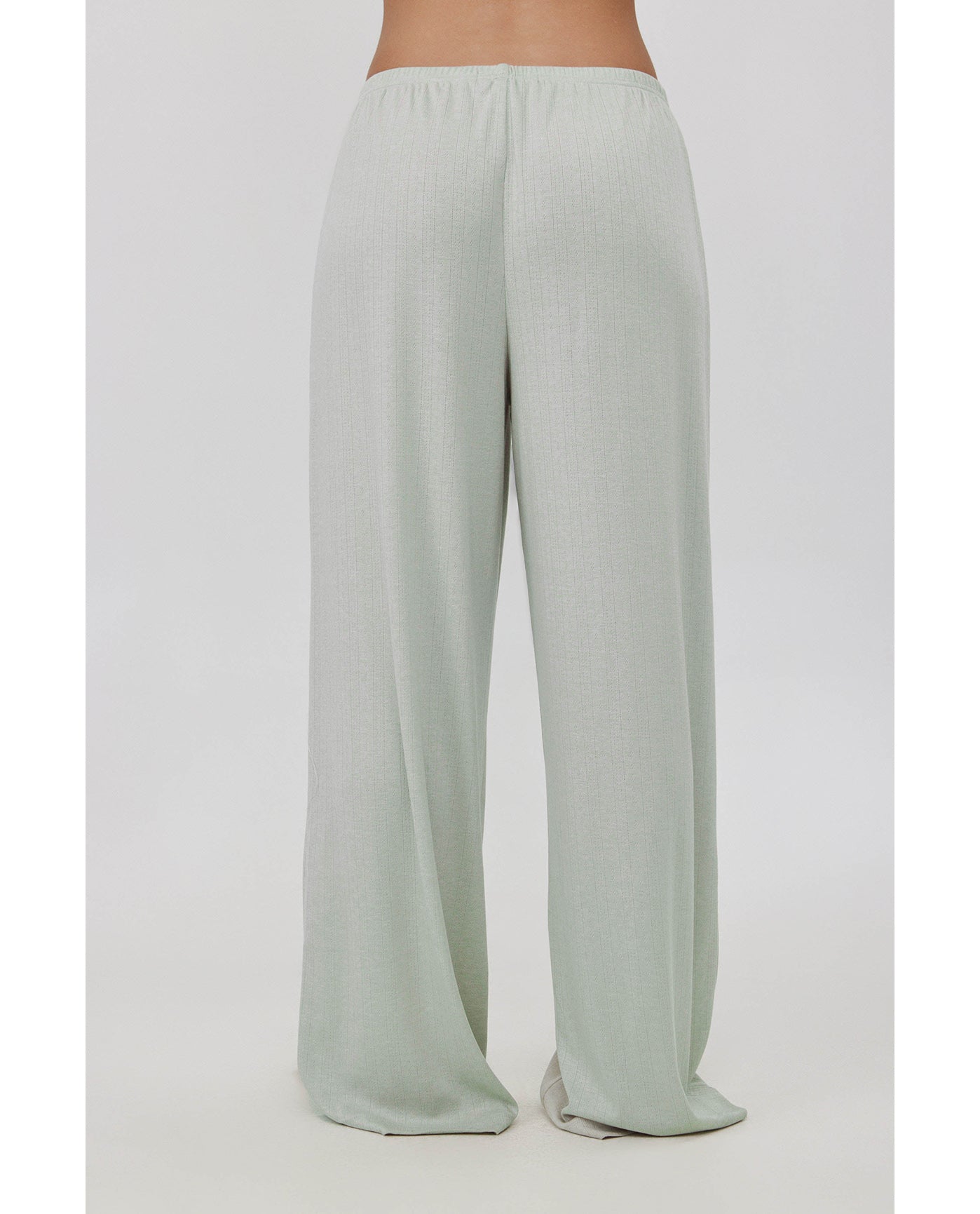 Daydream Pointelle Loungewear Boxer Pants-Lt green