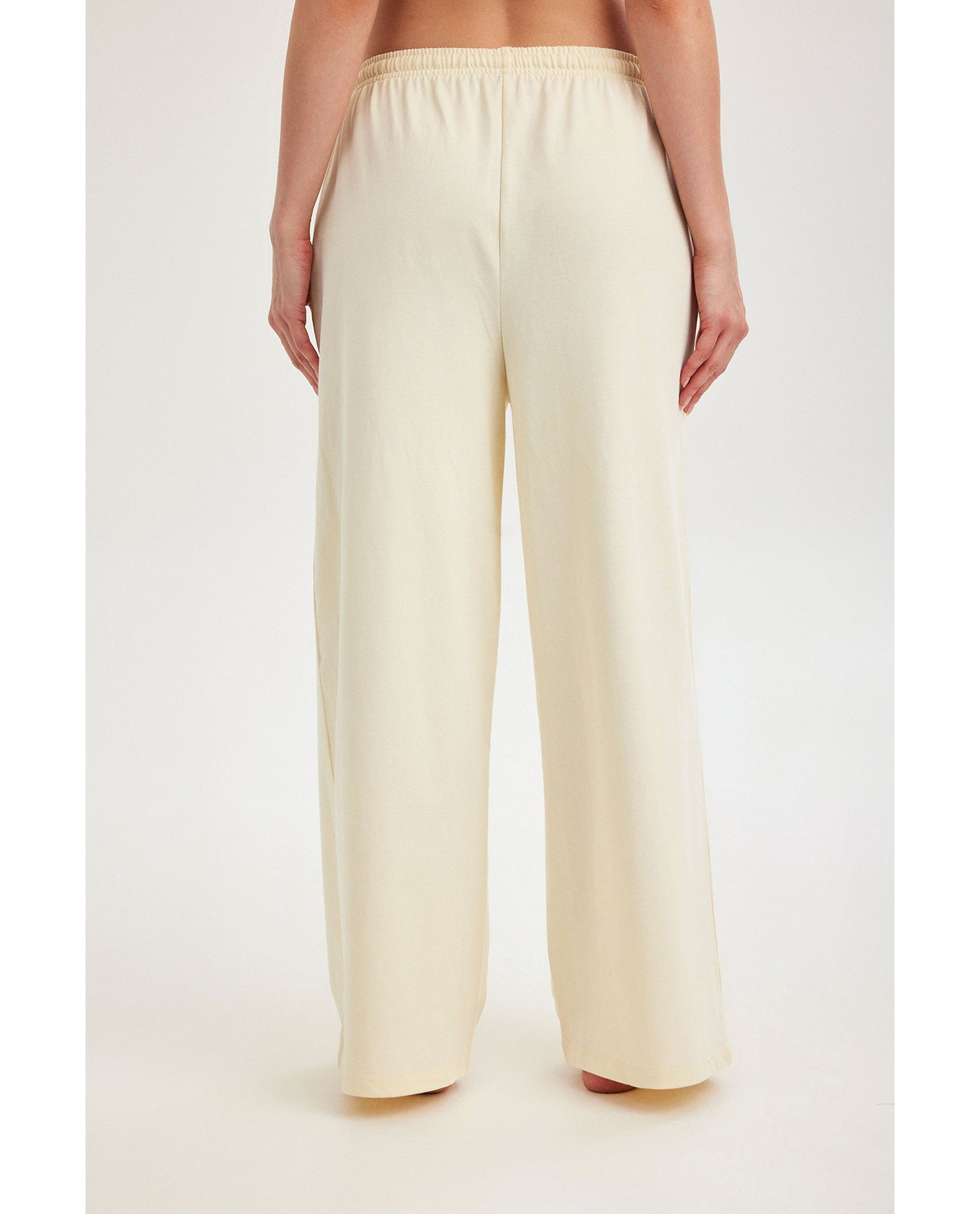 Gottex Beach LifeSummer Lounge Cotton Wide Leg Pant-IvoryLoungewear