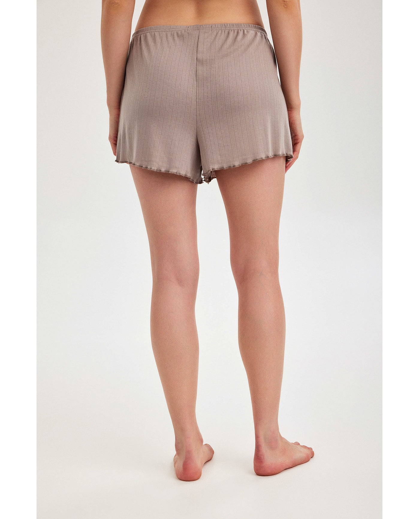 Gottex Beach LifeSummer Lounge Pointelle Shorts-MinkLoungewear