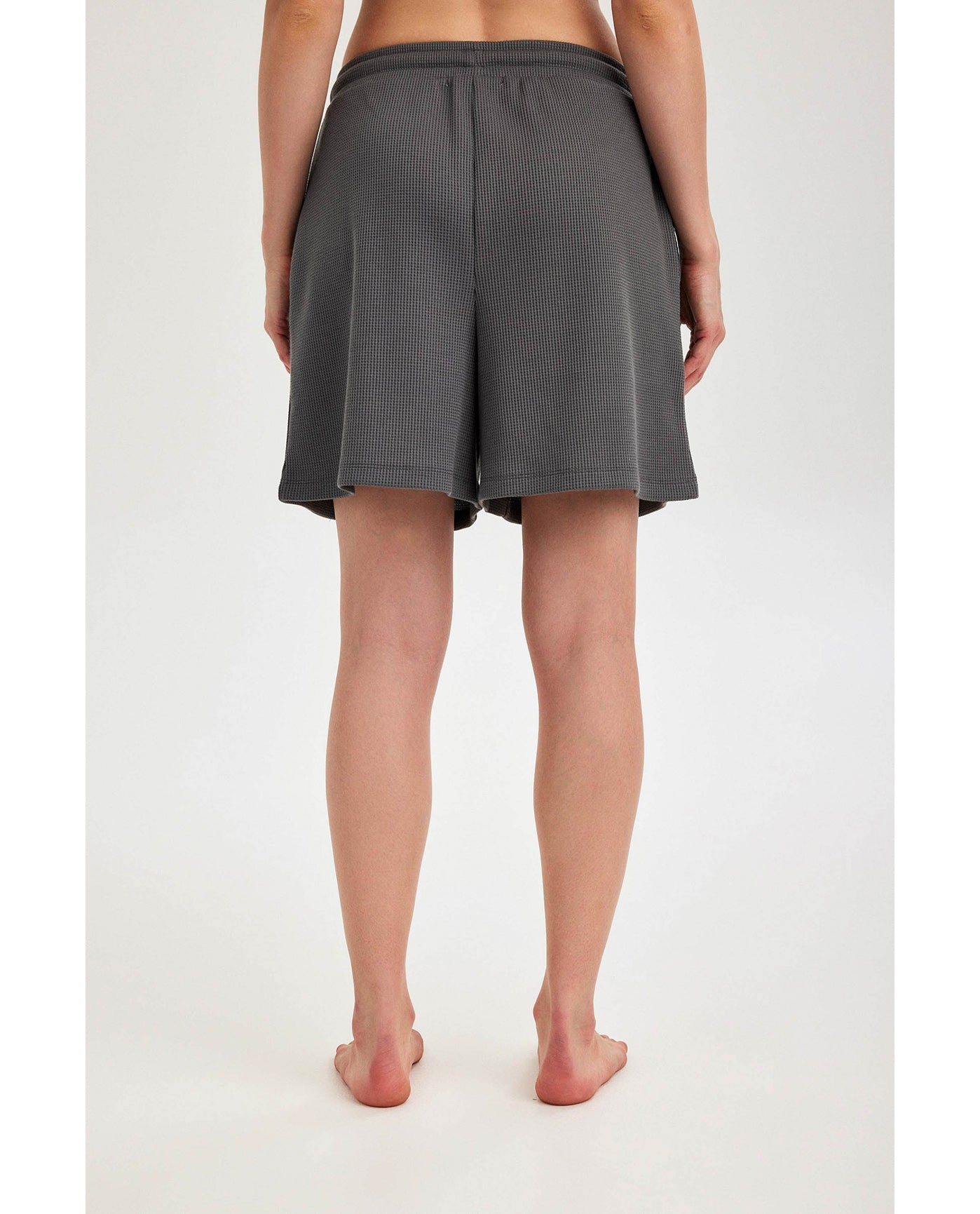 Gottex Beach LifeSummer Lounge Waffle Shorts-Dark GreyLoungewear