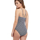 Back View Of Profile By Gottex Colette High Neck One Piece Swimsuit | PROFILE COLETTE