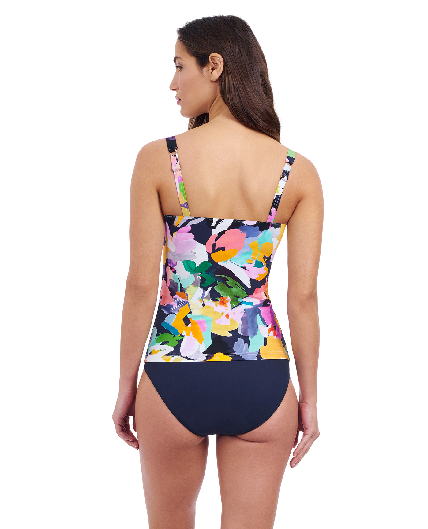 Profile By Gottex Holi D-Cup Crisscross Underwire Tankini Top | Profile Holi Multi