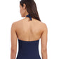 Back View of Profile By Gottex Harmony V-Neck Halter Tankini Top | PROFILE HARMONY NAVY