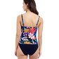 Back View Of Profile By Gottex Melody Sweetheart Tankini | Profile Melody Black Multi