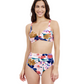 Front View Of Profile By Gottex Melody Sweetheart Bikini Bra | Profile Melody Multi