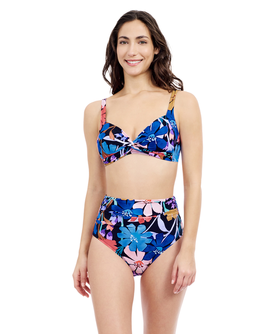 Profile By Gottex Melody Sweetheart Bikini Bra | Profile Melody Black Multi